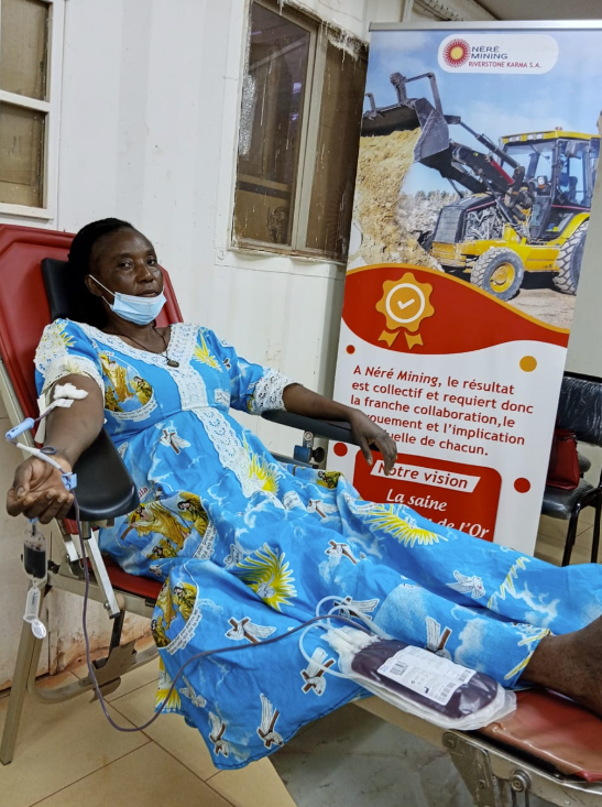 Riverstone Karma se mobilise autour du don de sang, un acte de solidarité envers les communautés du Yaadga